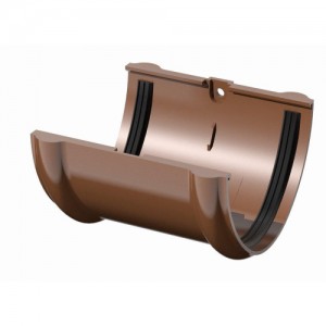 Соединитель желоба Технониколь коричневый